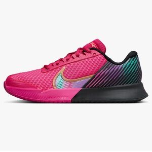 Nike Pink and Black Athletic Shoes